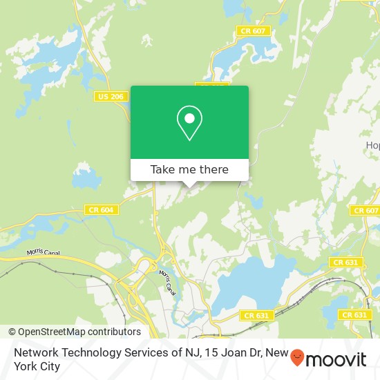 Network Technology Services of NJ, 15 Joan Dr map