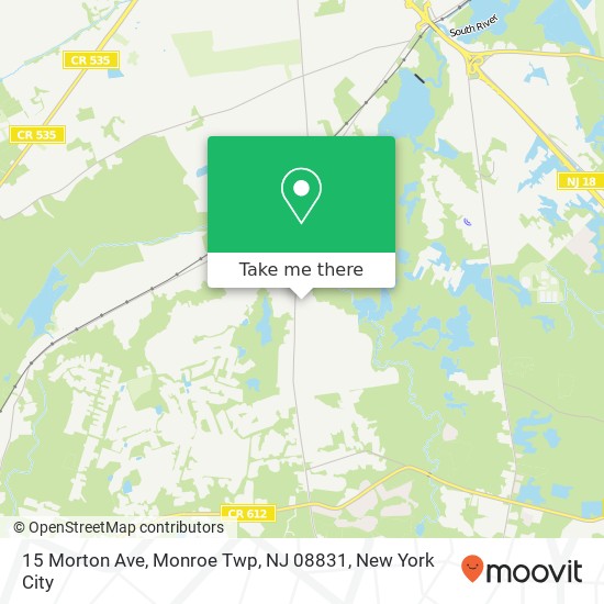 15 Morton Ave, Monroe Twp, NJ 08831 map