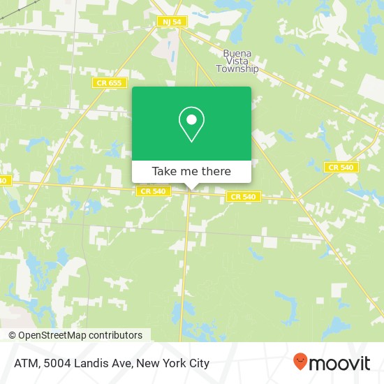 ATM, 5004 Landis Ave map