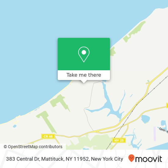 383 Central Dr, Mattituck, NY 11952 map