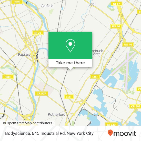 Bodyscience, 645 Industrial Rd map