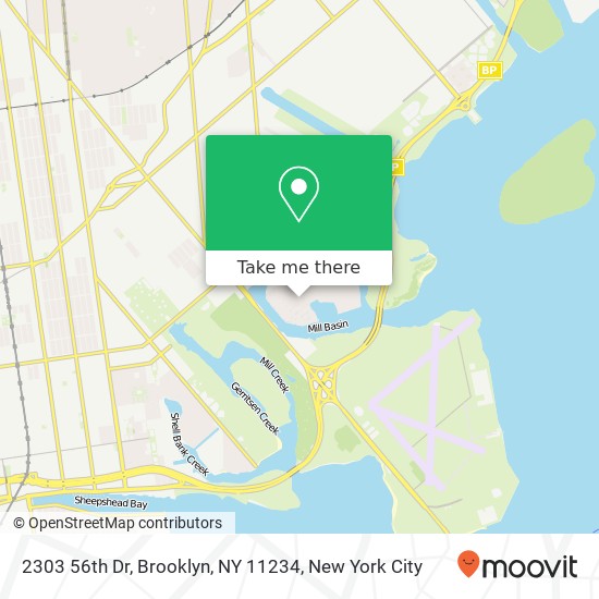 2303 56th Dr, Brooklyn, NY 11234 map