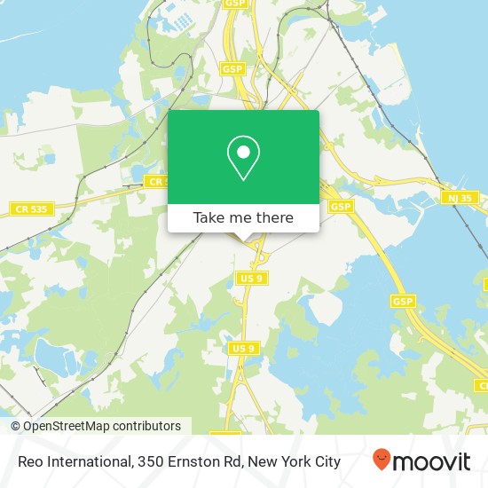 Mapa de Reo International, 350 Ernston Rd
