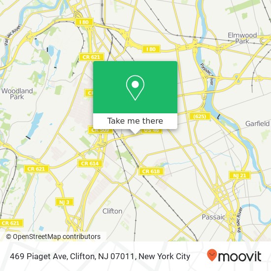 469 Piaget Ave, Clifton, NJ 07011 map