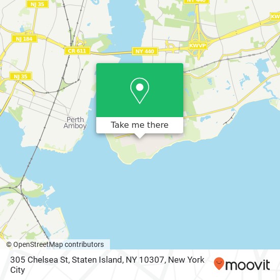 305 Chelsea St, Staten Island, NY 10307 map