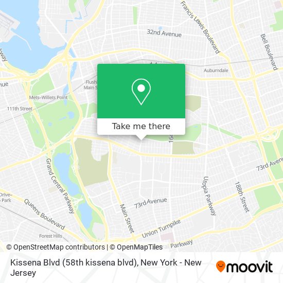Mapa de Kissena Blvd (58th kissena blvd)