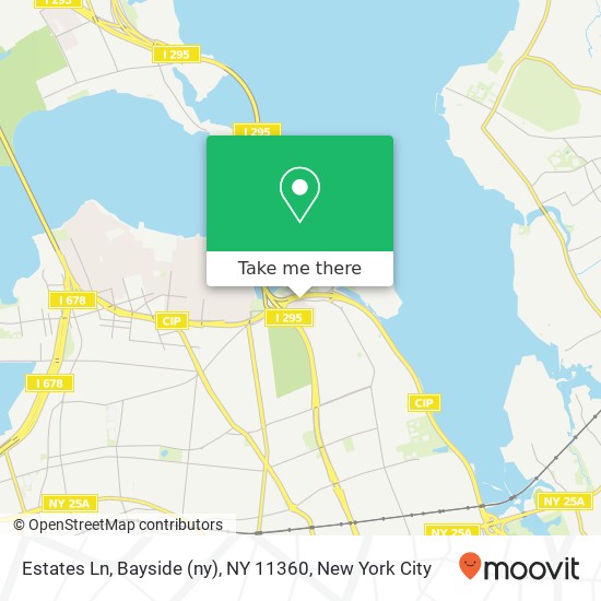 Mapa de Estates Ln, Bayside (ny), NY 11360