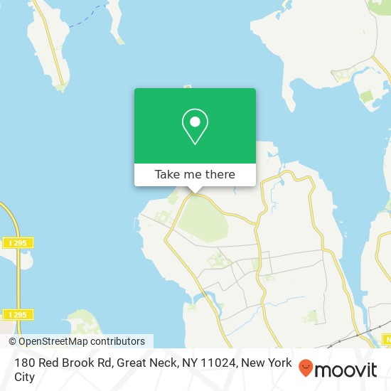 180 Red Brook Rd, Great Neck, NY 11024 map