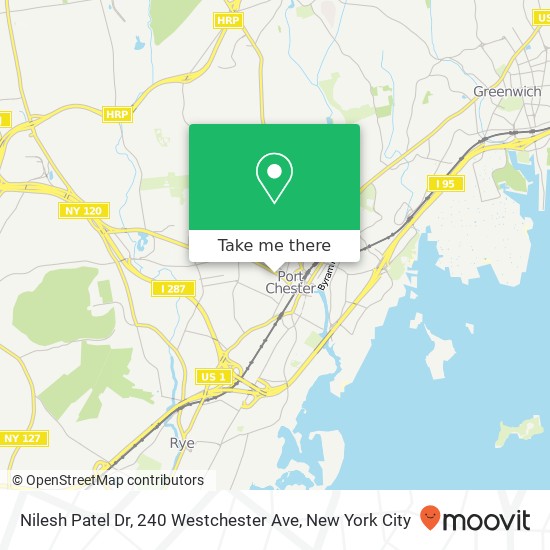 Mapa de Nilesh Patel Dr, 240 Westchester Ave