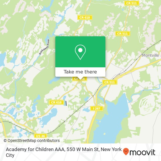 Mapa de Academy for Children AAA, 550 W Main St