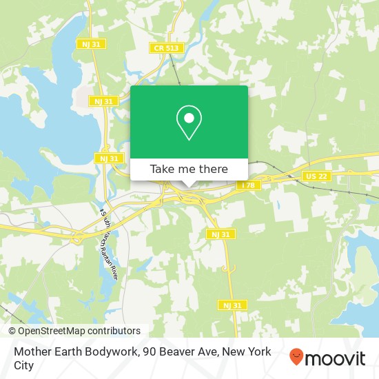 Mother Earth Bodywork, 90 Beaver Ave map