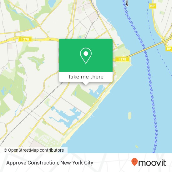 Mapa de Approve Construction
