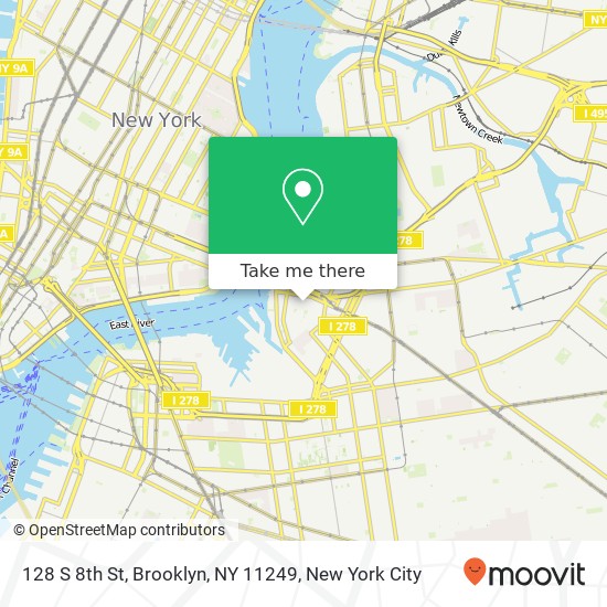 128 S 8th St, Brooklyn, NY 11249 map