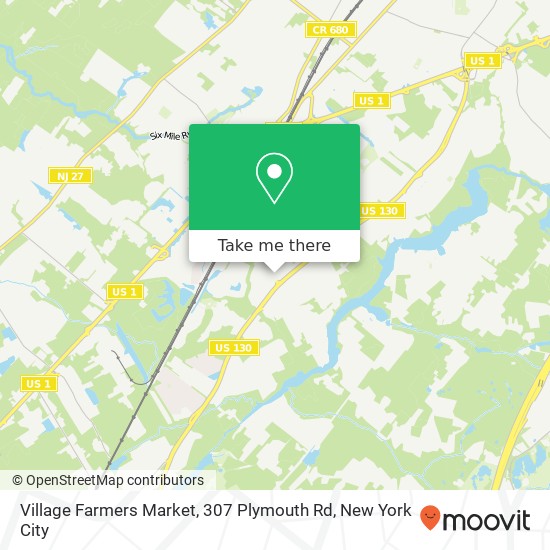 Mapa de Village Farmers Market, 307 Plymouth Rd