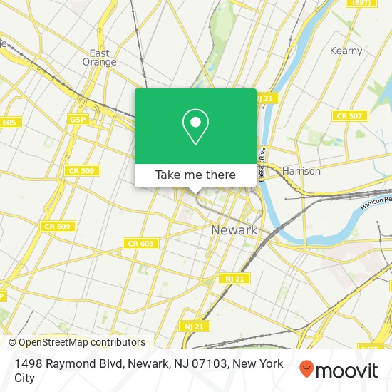 1498 Raymond Blvd, Newark, NJ 07103 map