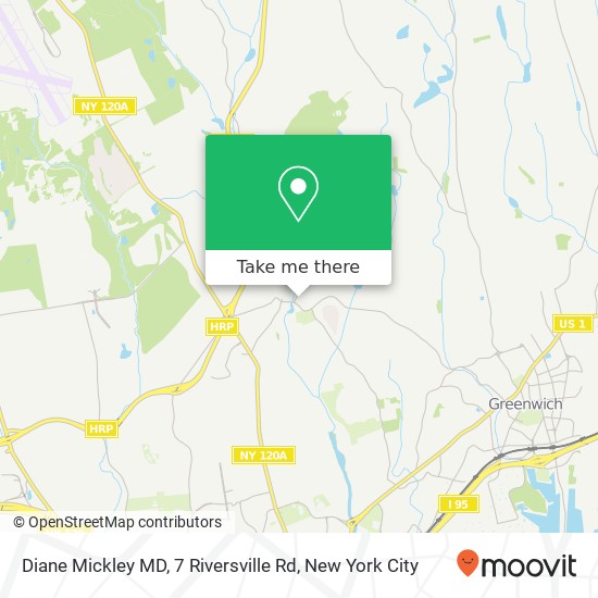 Diane Mickley MD, 7 Riversville Rd map