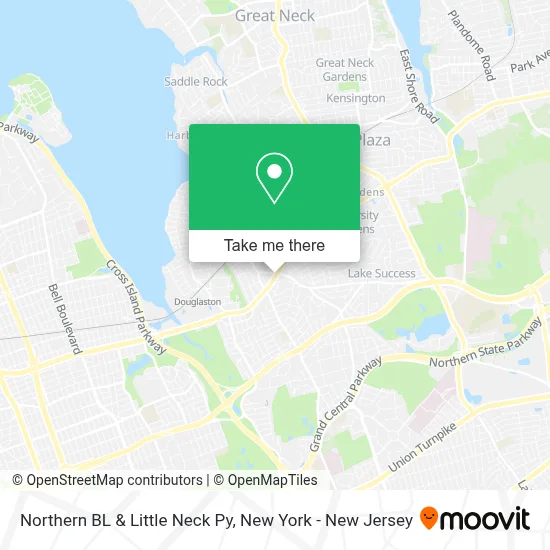 Northern BL & Little Neck Py map