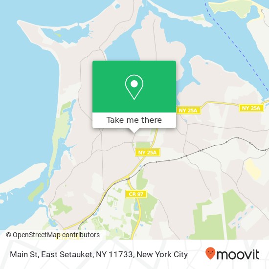 Mapa de Main St, East Setauket, NY 11733