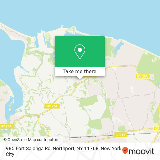 985 Fort Salonga Rd, Northport, NY 11768 map