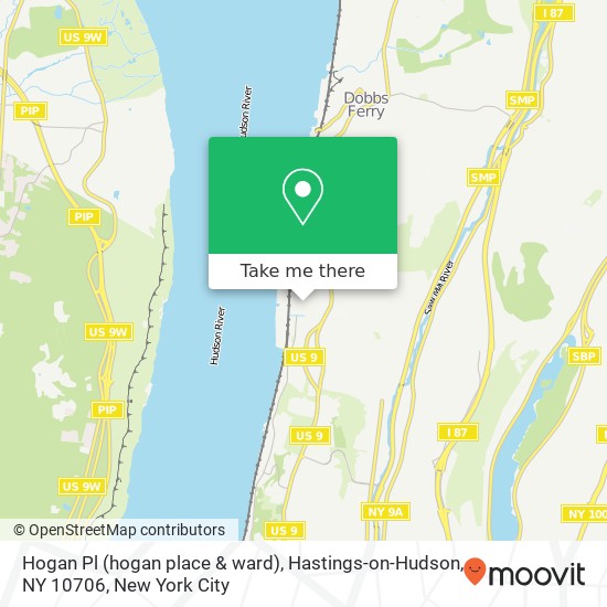 Hogan Pl (hogan place & ward), Hastings-on-Hudson, NY 10706 map