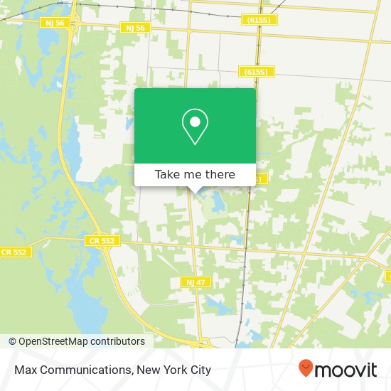 Mapa de Max Communications