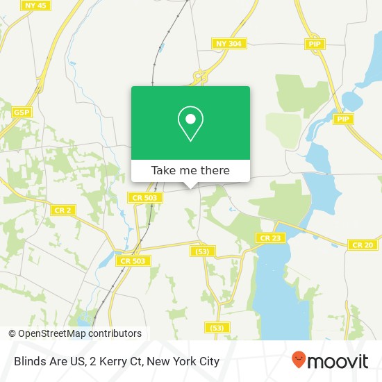 Mapa de Blinds Are US, 2 Kerry Ct