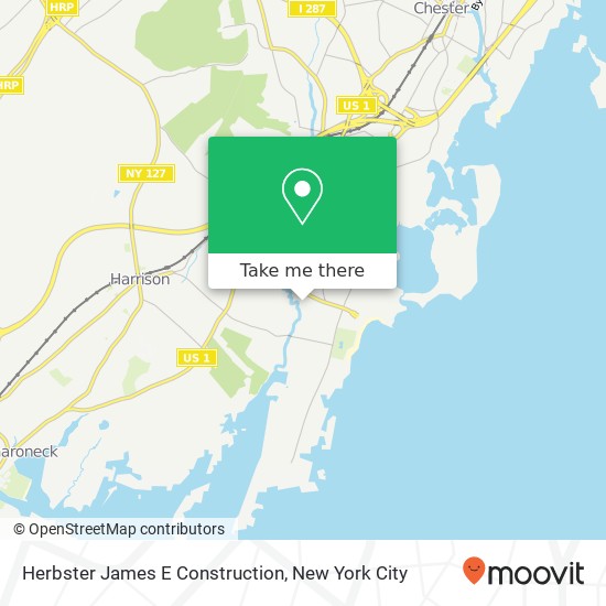 Mapa de Herbster James E Construction