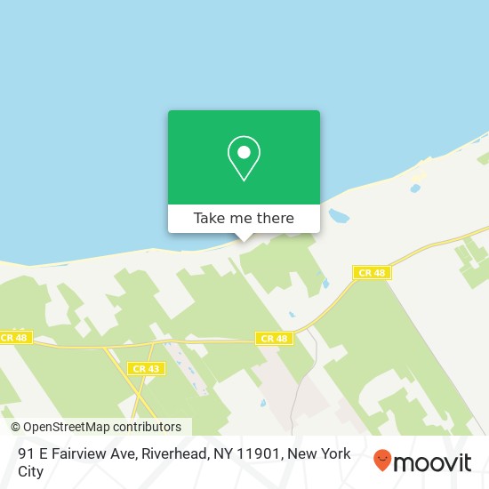 91 E Fairview Ave, Riverhead, NY 11901 map