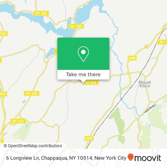 Mapa de 6 Longview Ln, Chappaqua, NY 10514