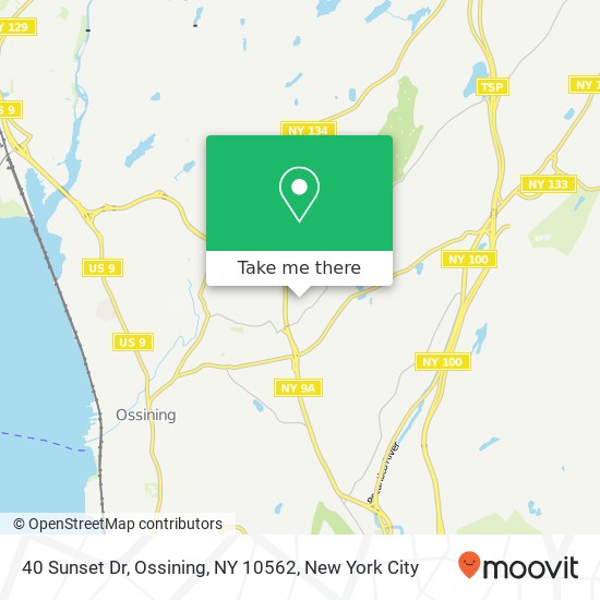 40 Sunset Dr, Ossining, NY 10562 map