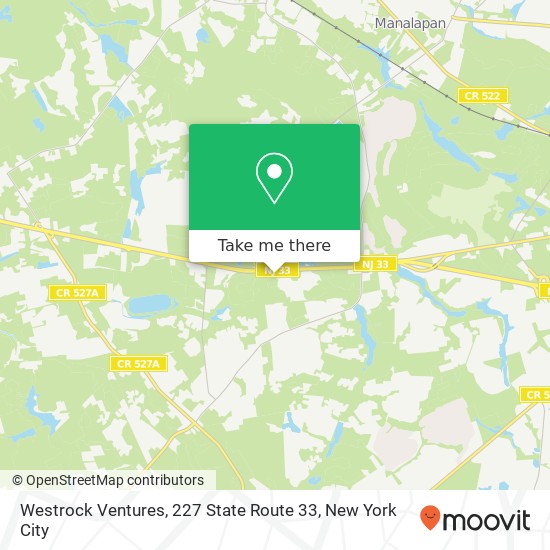 Westrock Ventures, 227 State Route 33 map