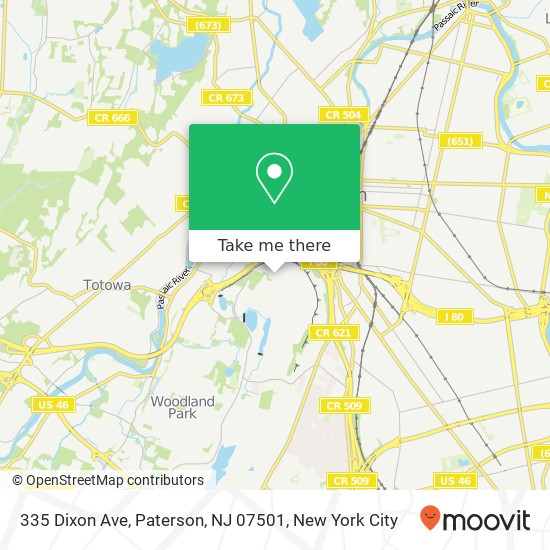 335 Dixon Ave, Paterson, NJ 07501 map