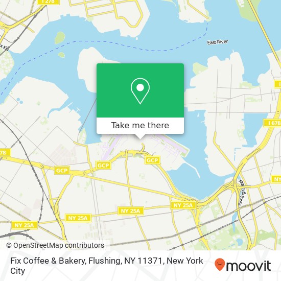 Fix Coffee & Bakery, Flushing, NY 11371 map