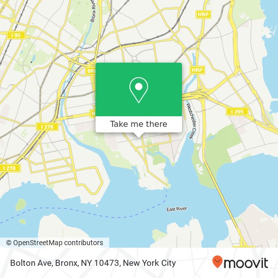 Bolton Ave, Bronx, NY 10473 map