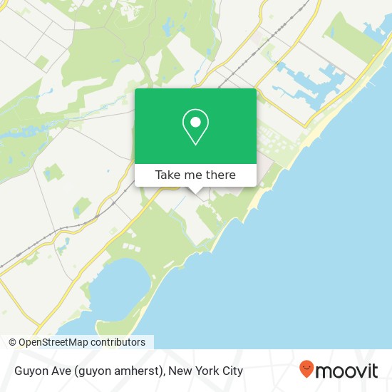 Mapa de Guyon Ave (guyon amherst), Staten Island, NY 10306