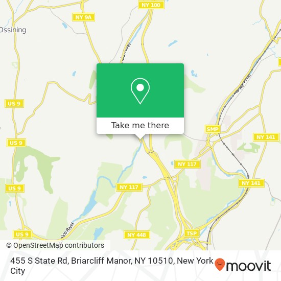 455 S State Rd, Briarcliff Manor, NY 10510 map