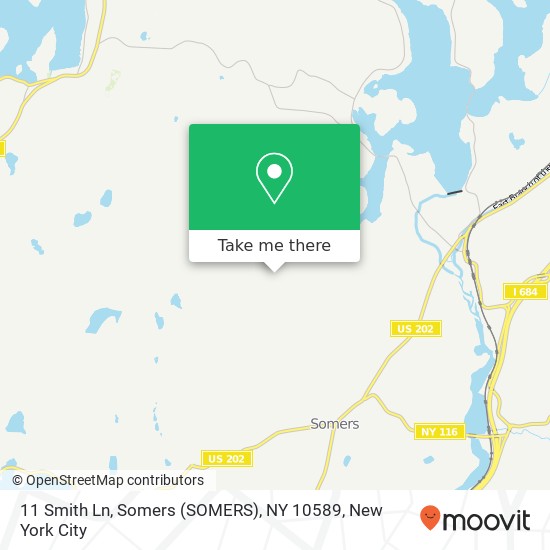 11 Smith Ln, Somers (SOMERS), NY 10589 map