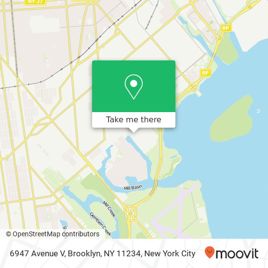 6947 Avenue V, Brooklyn, NY 11234 map