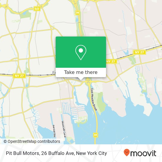 Pit Bull Motors, 26 Buffalo Ave map