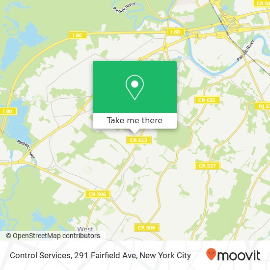 Control Services, 291 Fairfield Ave map