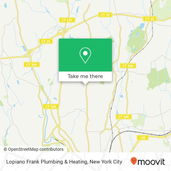 Lopiano Frank Plumbing & Heating map