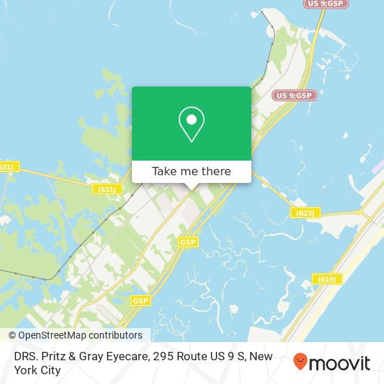 DRS. Pritz & Gray Eyecare, 295 Route US 9 S map