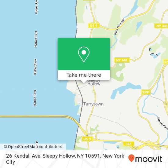 26 Kendall Ave, Sleepy Hollow, NY 10591 map