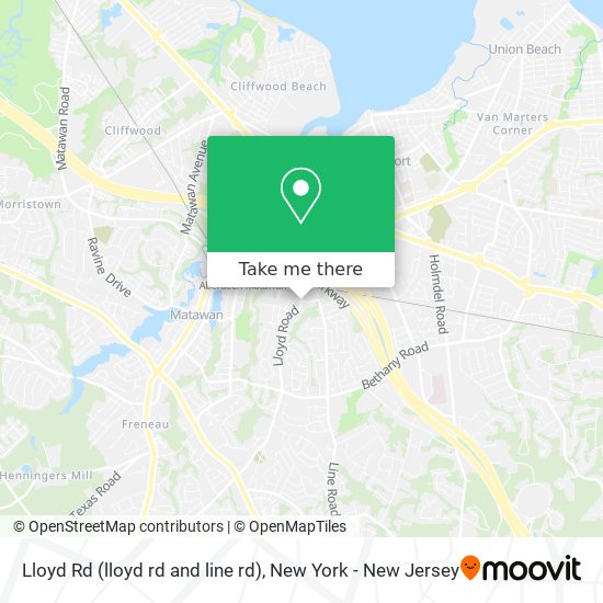 Lloyd Rd (lloyd rd and line rd) map