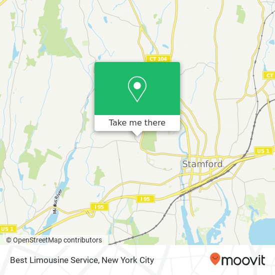 Mapa de Best Limousine Service