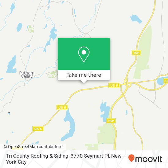 Mapa de Tri County Roofing & Siding, 3770 Seymart Pl