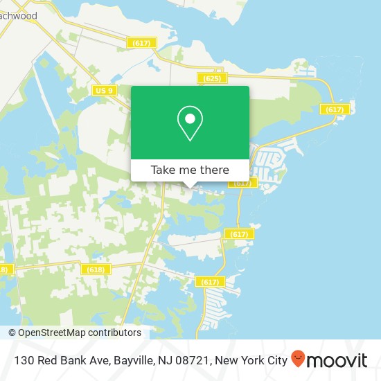 130 Red Bank Ave, Bayville, NJ 08721 map