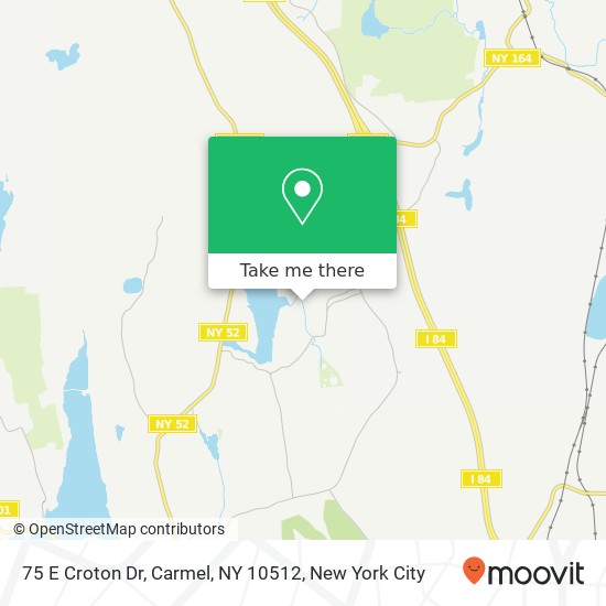 75 E Croton Dr, Carmel, NY 10512 map