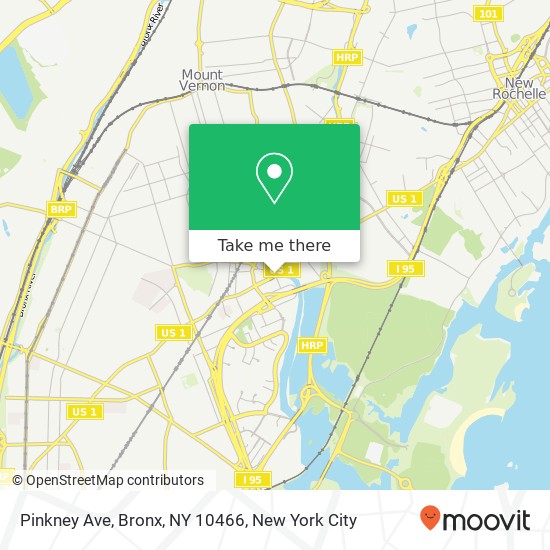 Pinkney Ave, Bronx, NY 10466 map