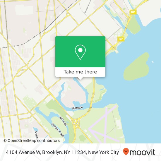 4104 Avenue W, Brooklyn, NY 11234 map